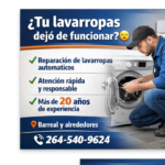 Servicio Lavarropas Automáticos y Mantenimiento General