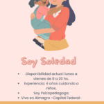 Psicopedagoga y niñera