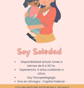 Psicopedagoga y niñera