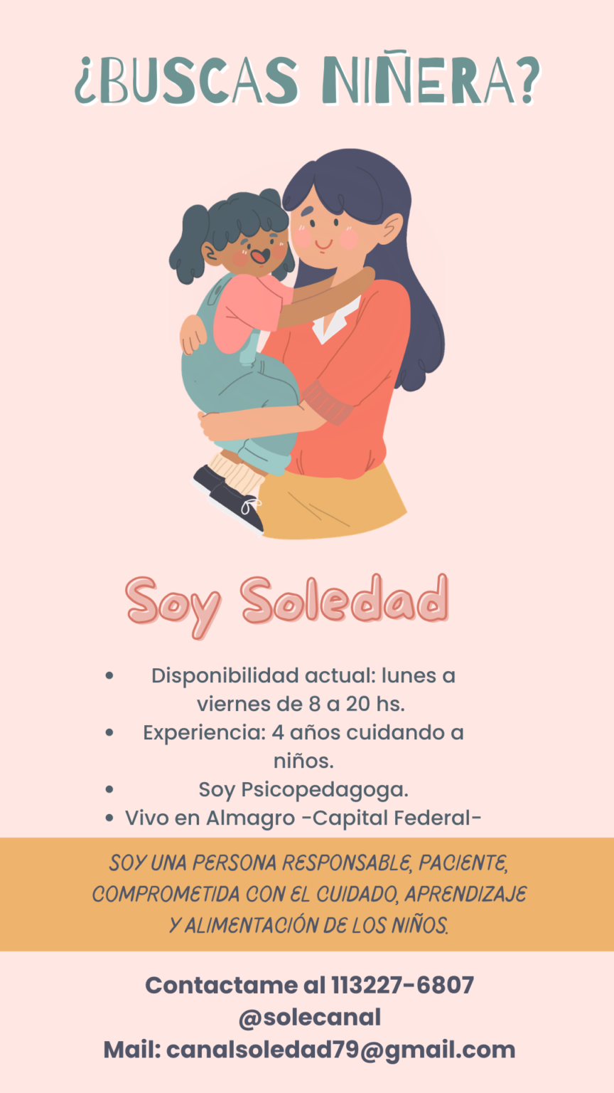 Psicopedagoga y niñera