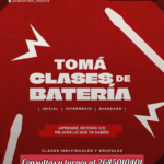 Clases de batería por Leo Cabrera
