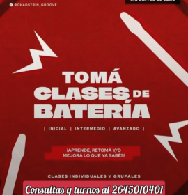 Clases de batería por Leo Cabrera