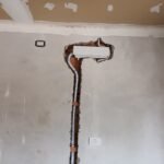 Refrigeración, instalación y reparación de aire acondicionado.. Pre instalación de cañerías en obra