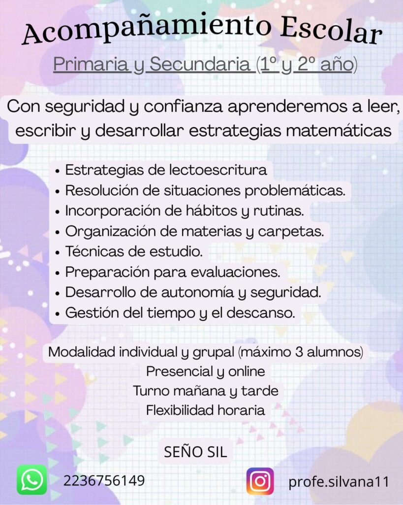 Acompañamiento escolar
