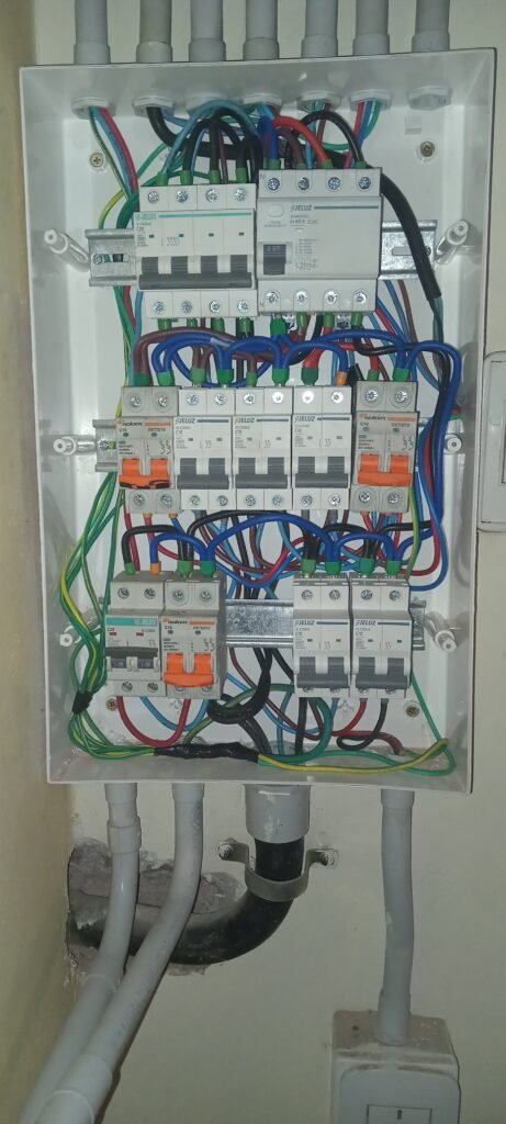 Electricidad de obra y domiciliar
