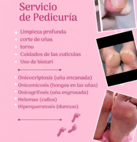 Pedicuria y manicuria