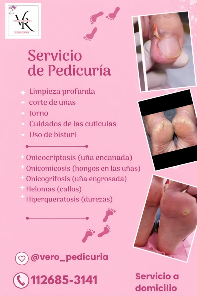 Pedicuria y manicuria