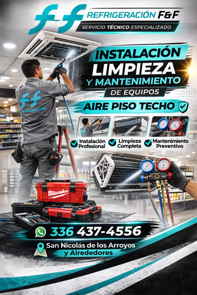 Refrigeración industrial comercial familiar