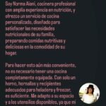 COCINERA Y VIANDAS A DOMICILIO EN CABA