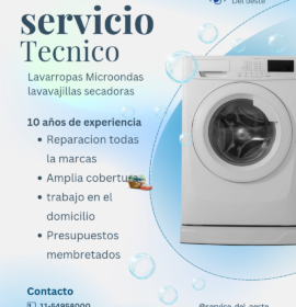 Service de lavarropas