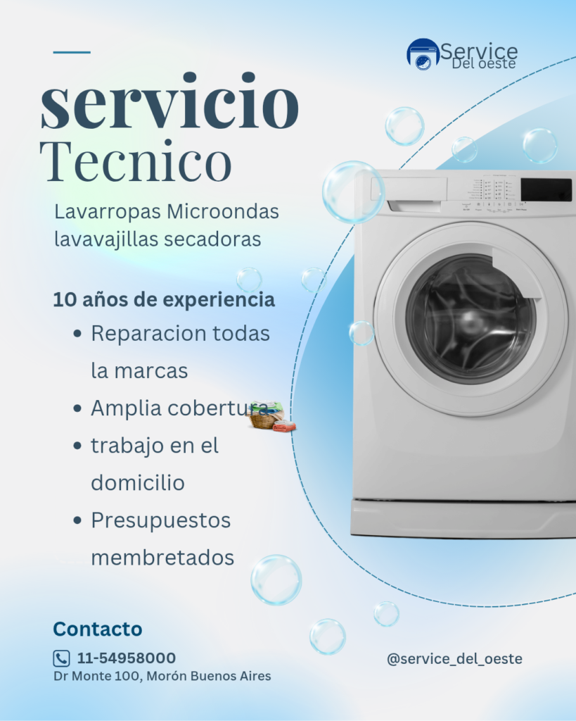 Service de lavarropas