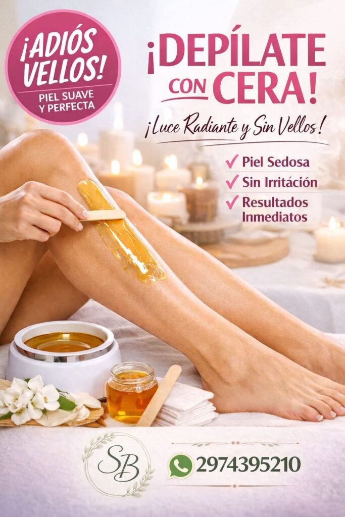 Depilación con cera