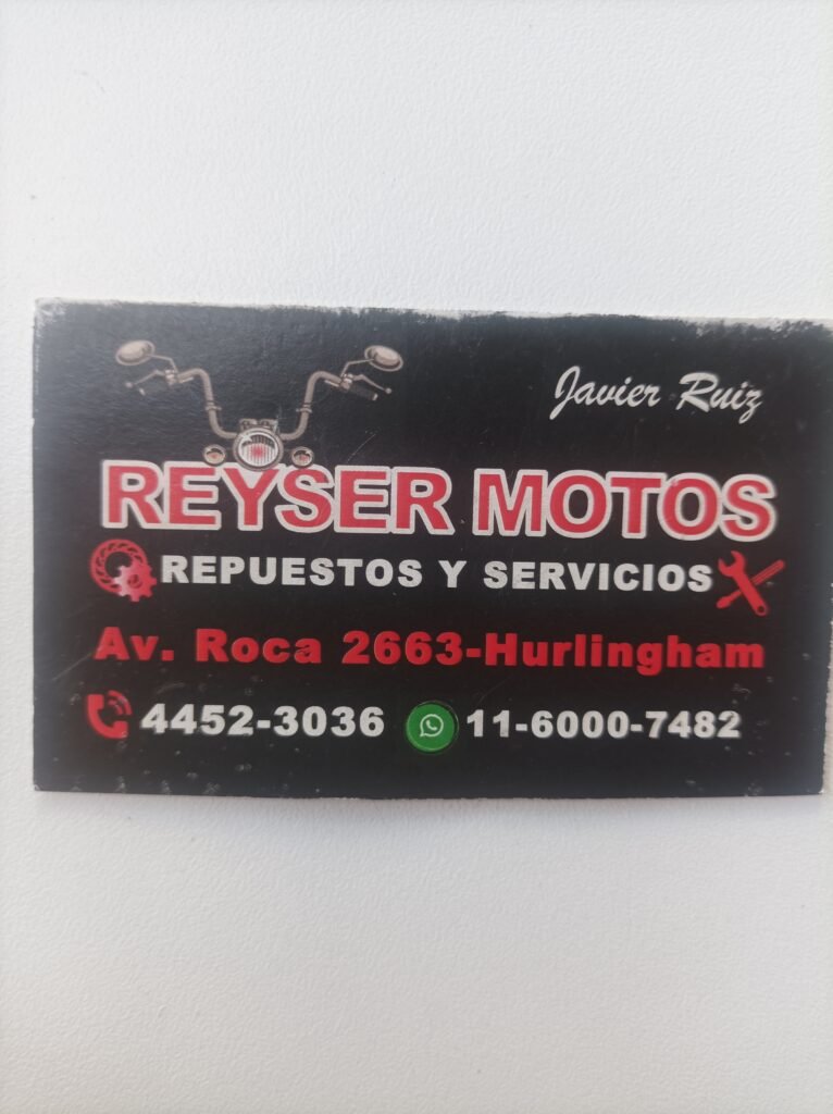 Reyser motos mecánica y repuestos