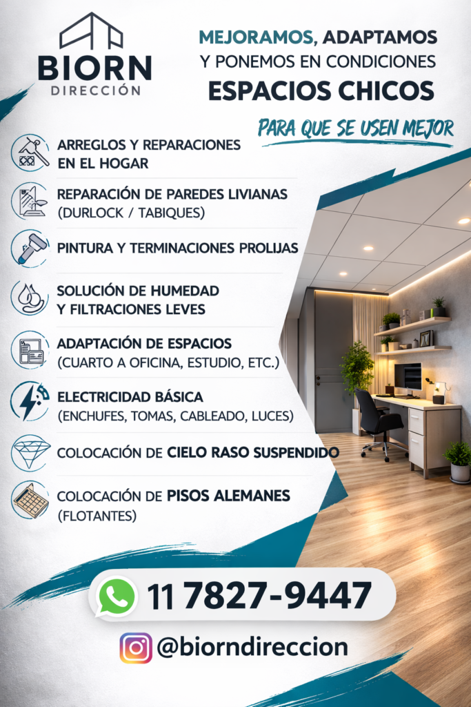 Renovaciones de ambientes y pintura