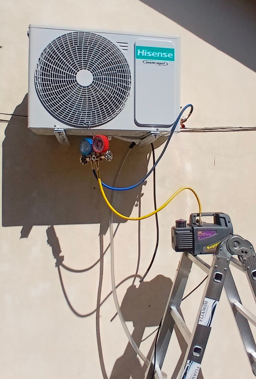 INSTALACION DE AIRE ACONDICIONADO