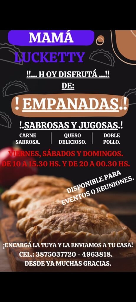 catering y ventas de empanadas salteñas