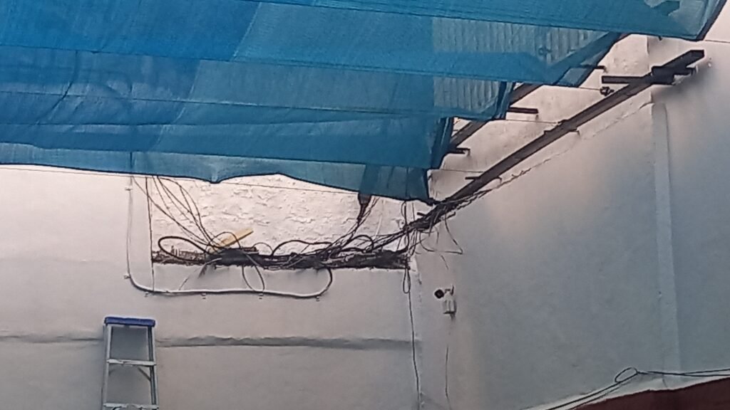 Albañilería y pintura