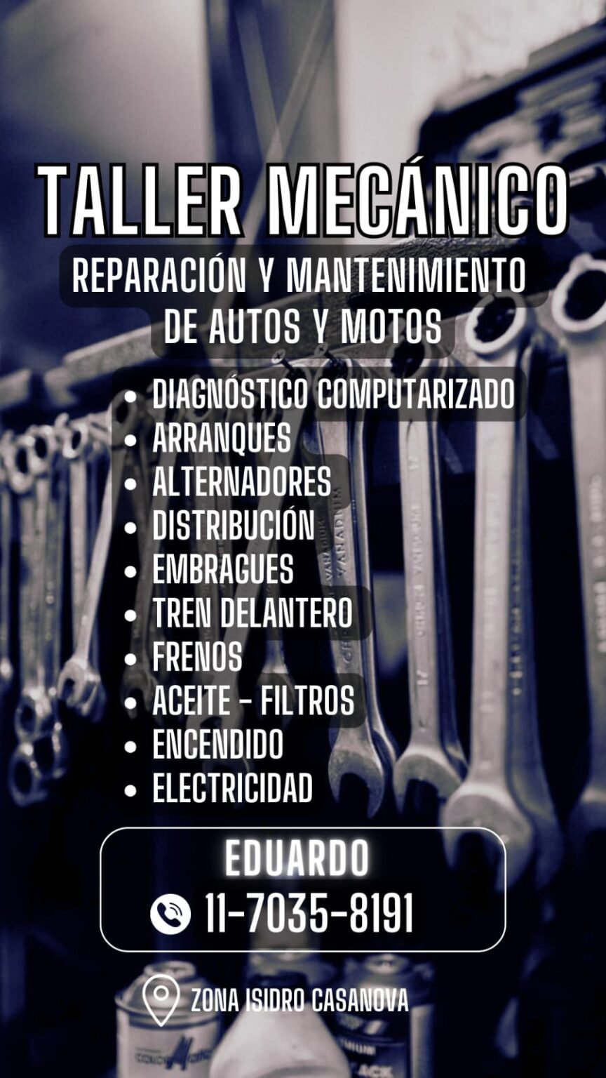 Mecánico automotriz