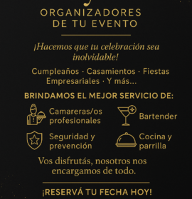 Organizador de eventos