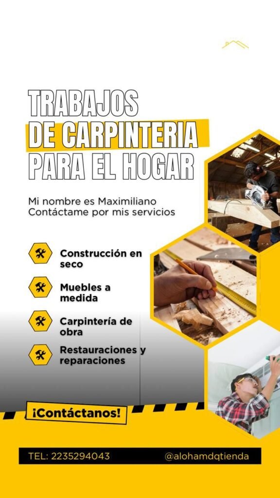 Carpintería.