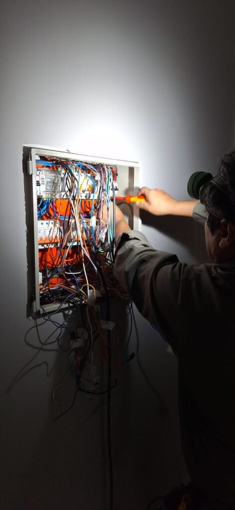 Electricista y seguridad electrónica