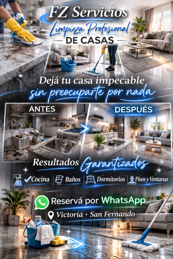 Cuidado de niños, mascotas y limp