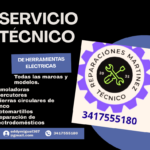 técnico de herramientas eléctricas y servicios eléctricos