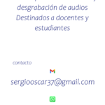 Tipeo y transcripción de documentos.