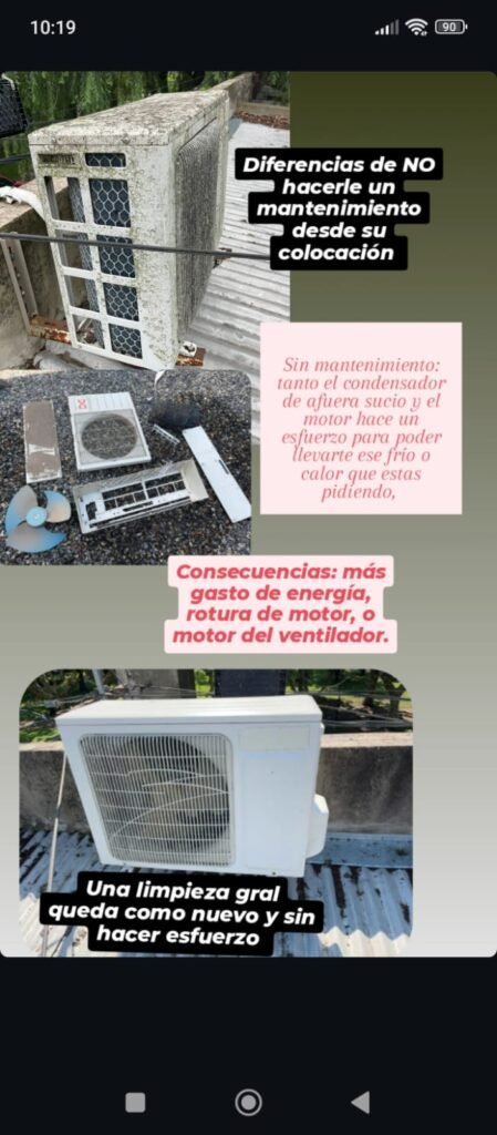 César Chandler técnico matriculado en refrigeración, especialidad en limpieza y mantenimiento de aires acondicionados Split, Inverter y piso techo