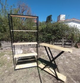 Muebles a medida estilo industrial y melamina