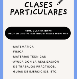 Clases particulares a domicilio