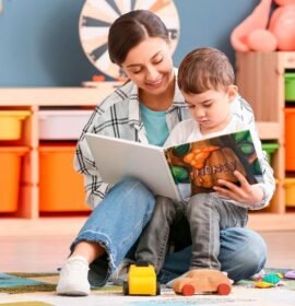 Niñera de bebés y niños hasta 12 años