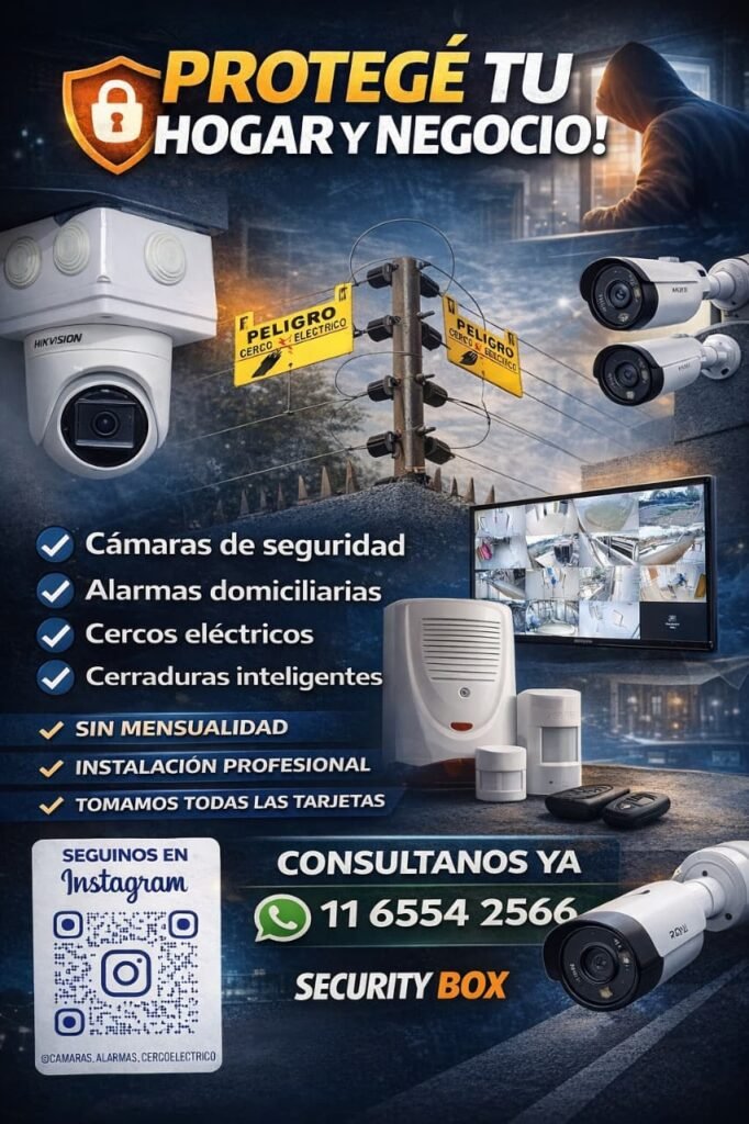 Cámaras y alarmas