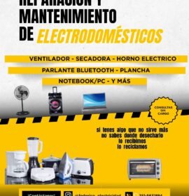 servicio técnico reparación pc, tablet, celulares, electrodomesticos, tv