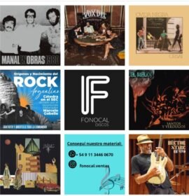 Venta de CDs originales de rock argentino, tango y folklore. Catálogo Fonocal. Entrega en zona oeste o envíos. Consultas por WhatsApp.”