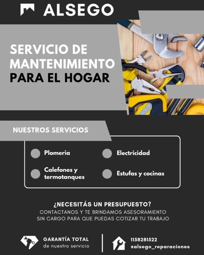 ALSEGO: Plomeria. Electricidad. G