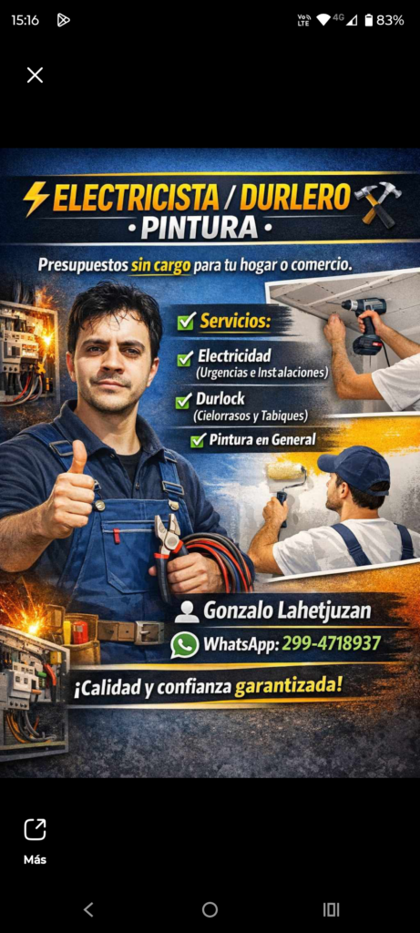 Gonzalo servicios (durlock, pintura, electricidad)