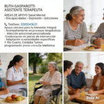 Masajes, terapia, rehabilitación
