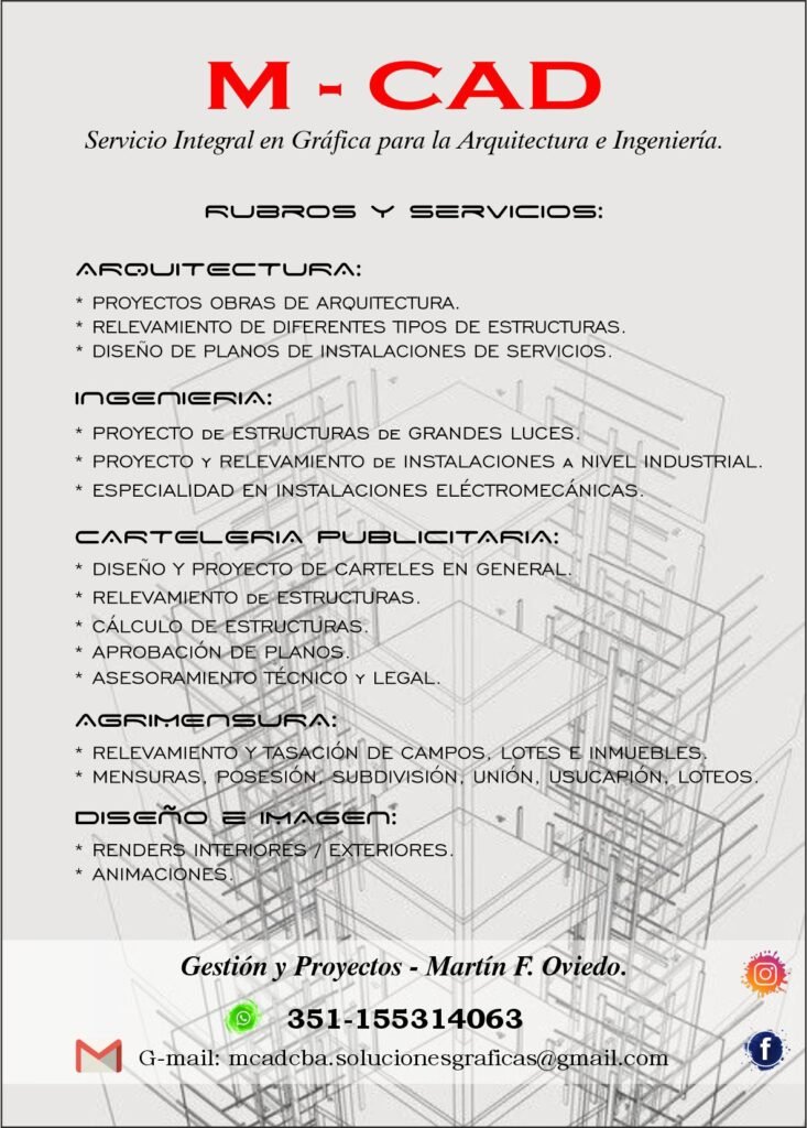 Arquitectura – Dibujo planos – Ap