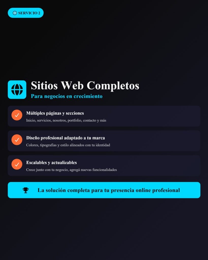 Desarrollo web