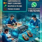 diagnòstico y reparaciòn de computadora automotriz ECU