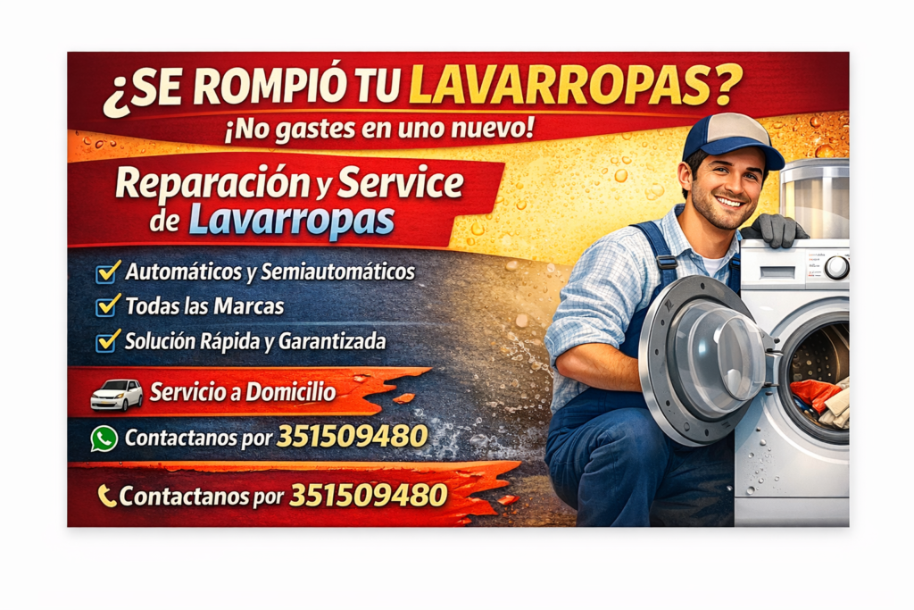 Service de Lavarropas