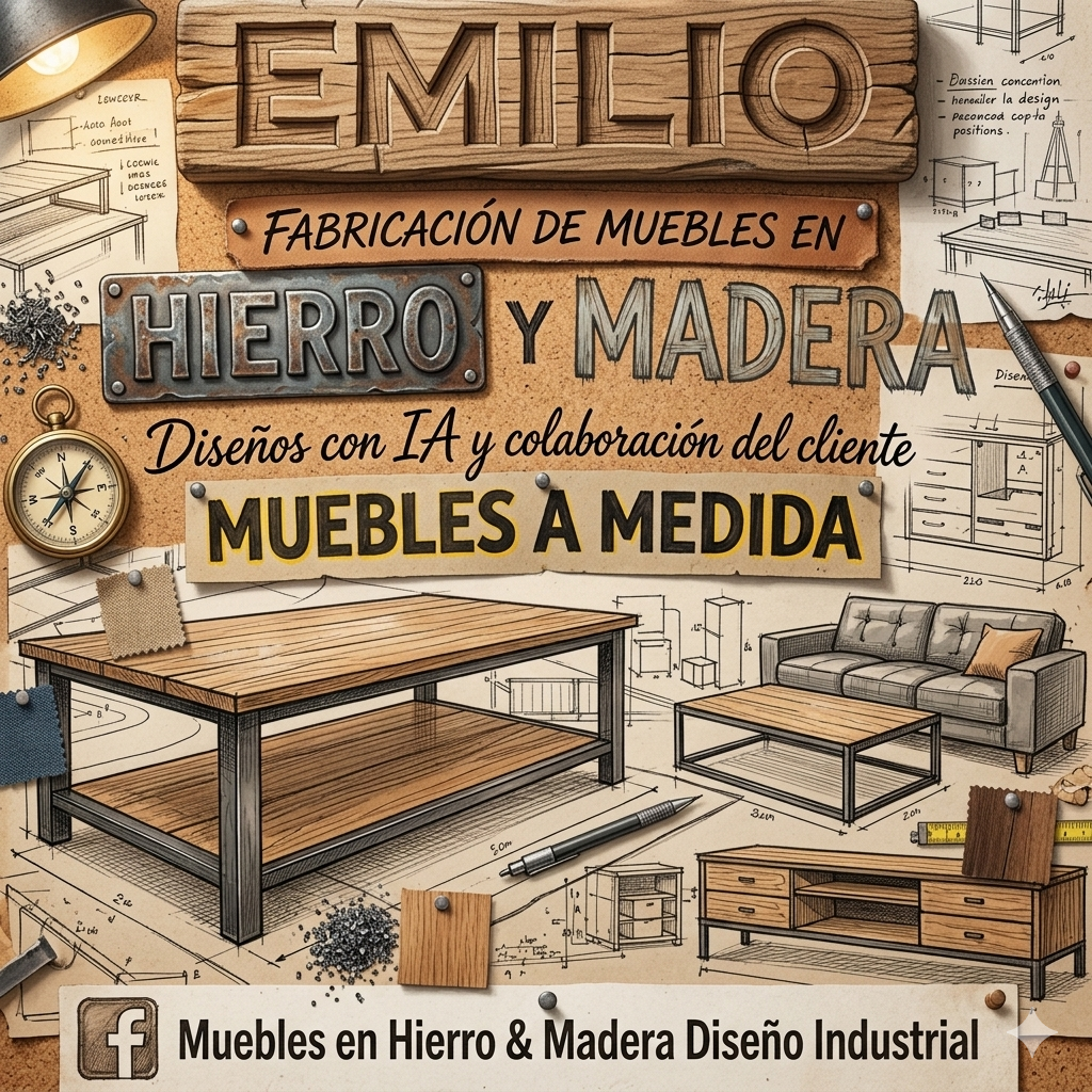 Fabricación de muebles en hierro