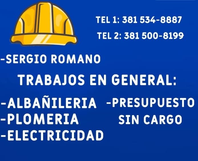 Albañilería. Plomería y electrici