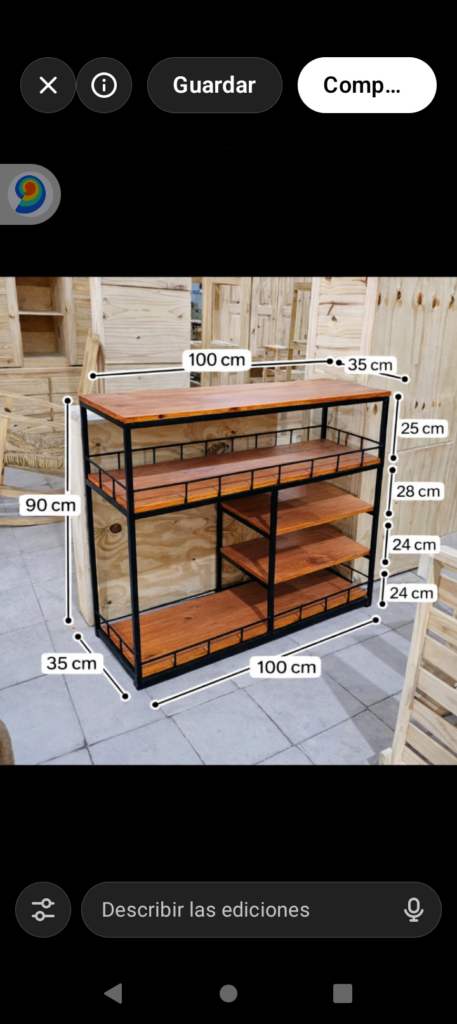 Fabricación de muebles en hierro