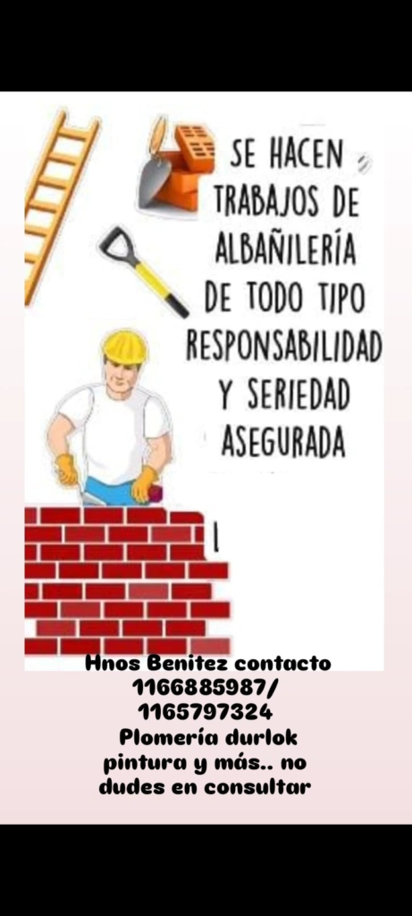 Albañilería en gral y pintura