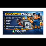 Fito reparaciones . Colocación de aires,cámaras, electricidad,soldaduras,reparación de lavarropas ,heladeras y más 3513473653. Fito
