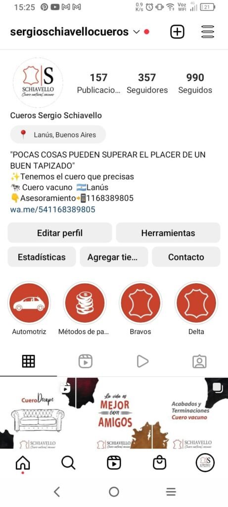 Redes Sociales Creación de conten