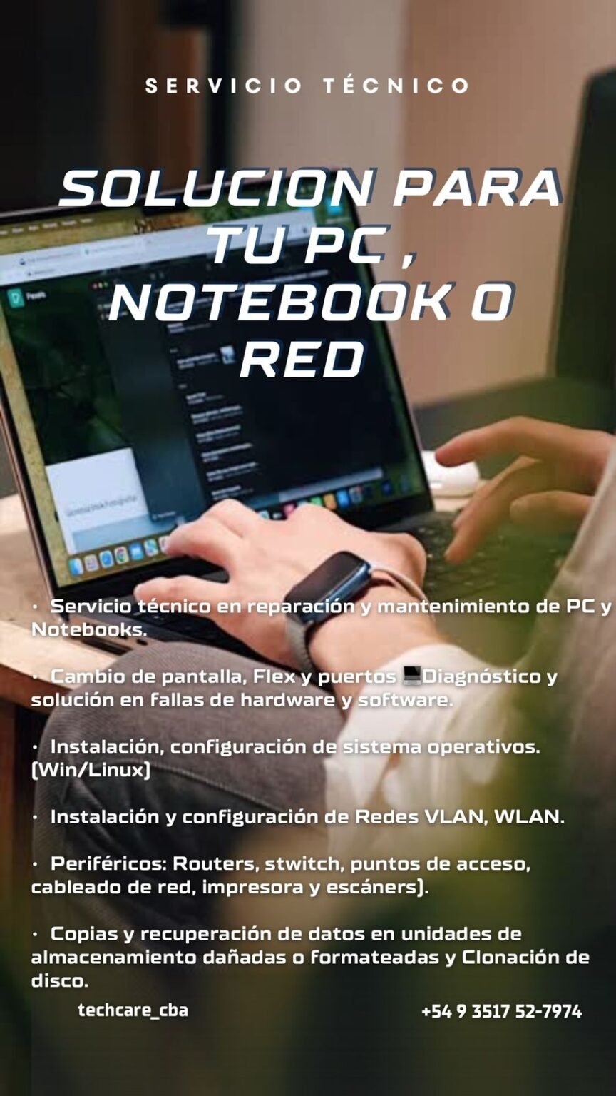 Servicio Técnico de PC y notebook