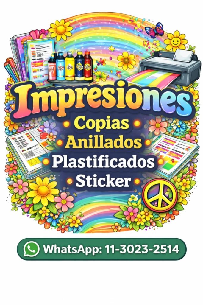 Impreciones/fotocopias/Anillados/